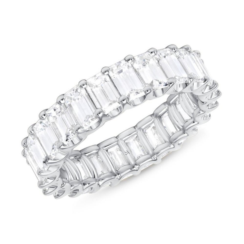 💝 Fashion Gems Full Around Zircon Beautiful Eternity Rings for Women, PD424 - Picture 2 of 2